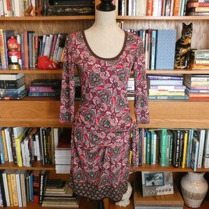 NWT Max Studio Paisley Shift Dress (Stretch)